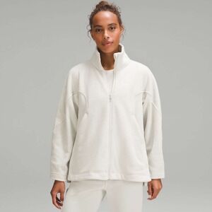 LULULEMON Looped Terry Fleece Full Zip Size 4